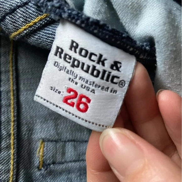 Rock & Republic Flare Jeans sz 26 - Picture 8 of 12